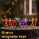 thumbnail image 2 of Juguetes magnéticos de viaje Boxgear Magnet para hombre, 10 piezas para niños, 2 of 8