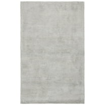 SAFAVIEH Himalaya Fleur Solid Area Rug, Grey, 5' x 8'