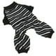 thumbnail image 3 of Pijamas para perros cálidos, cómodos y elásticos de 4 patas a rayas para perros pequeños y gatos., 3 of 14