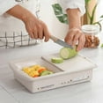 thumbnail image 2 of chopping board kitchen drain flip cutting boards cutting board multi-function home supplies large, 2 of 4