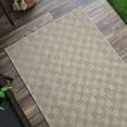 thumbnail image 4 of Koeckritz Rugs 6'x7' Taupe Patchwork Indoor/Outdoor Rug Soft, Durable & Easy to Clean, 4 of 6