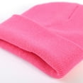 thumbnail image 6 of Dyfzdhu Men Women Knitting Pullover Hat Warm Wool In Autumn Winter Solid Fashion Red, 6 of 8