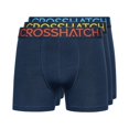 thumbnail image 1 of Crosshatch - Pantalones Cortos Cuadrados Chasma para Hombre - Pack de 3 (Marino), 1 of 5