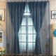 thumbnail image 2 of XL Tul transparente elegante de la ventana del apagón del poliéster del modelo único elegante de la ventana para la sala de estar, 2 of 5
