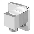 thumbnail image 1 of NIKOU Shower Outlet Elbow Wall Angle Valve Mounted Hardware Accessories, Solid Brass Chrome Finish Square Hand Concealed, 1 of 7