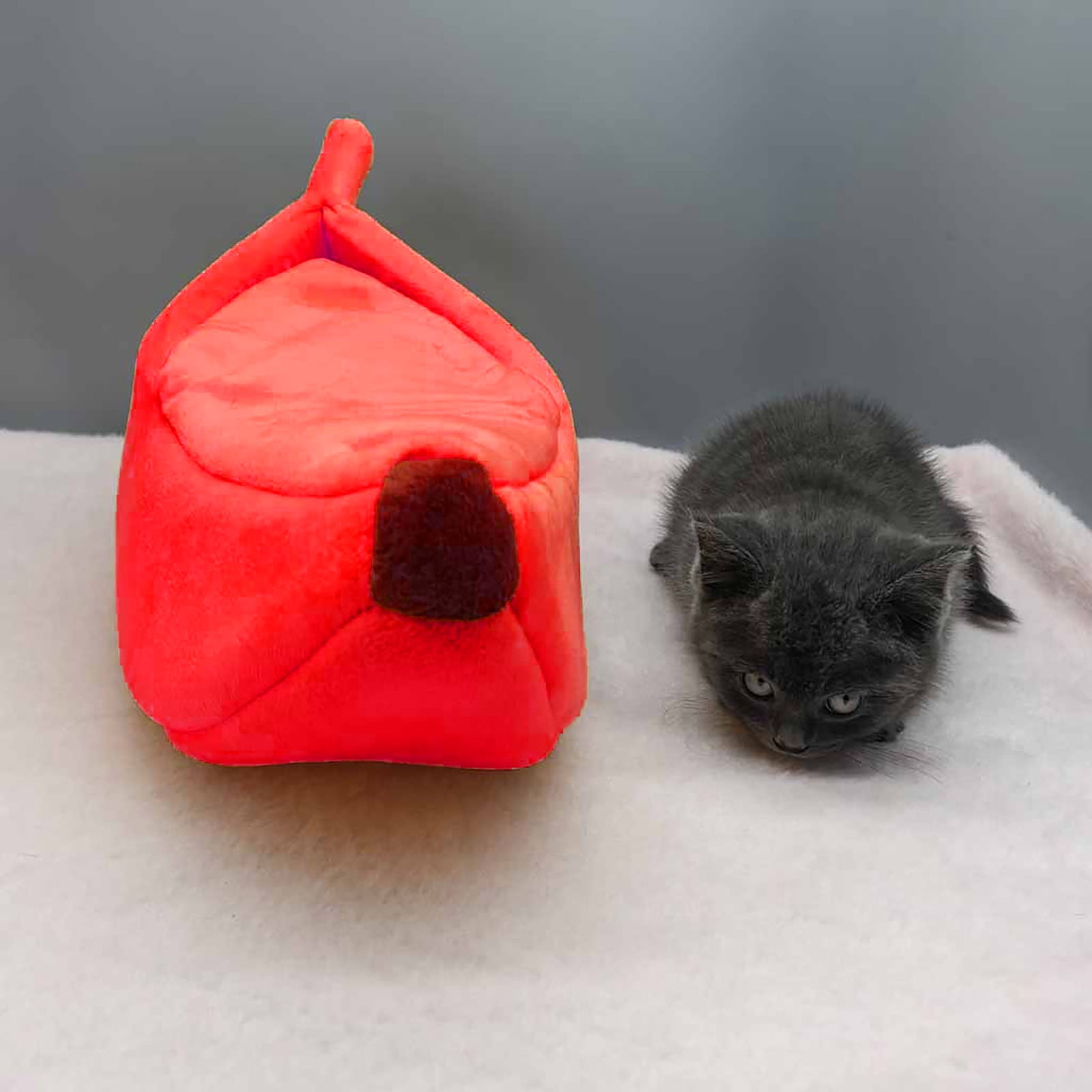 Banana Shaped Pet Bed for Cats and Small Dogs Cozy Comfort Mat Durable Portable Warm Sleeping Pad Pet Supplies