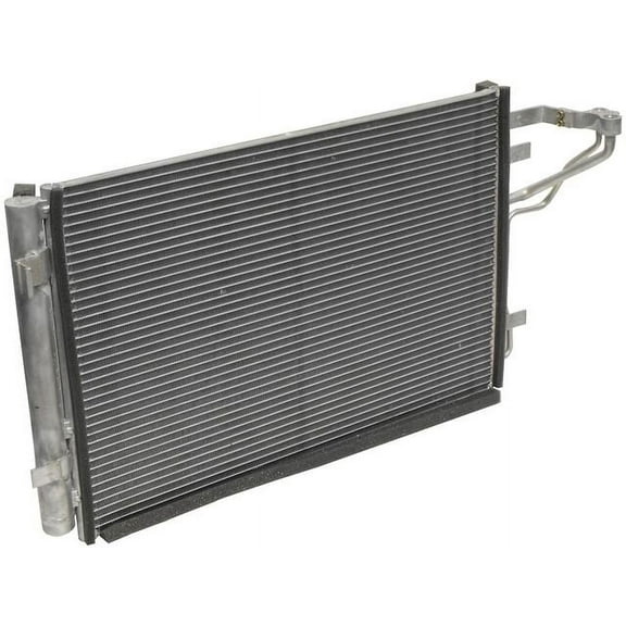 A/C Condenser - Compatible with 2007 - 2012 Hyundai Elantra 2008 2009 2010 2011