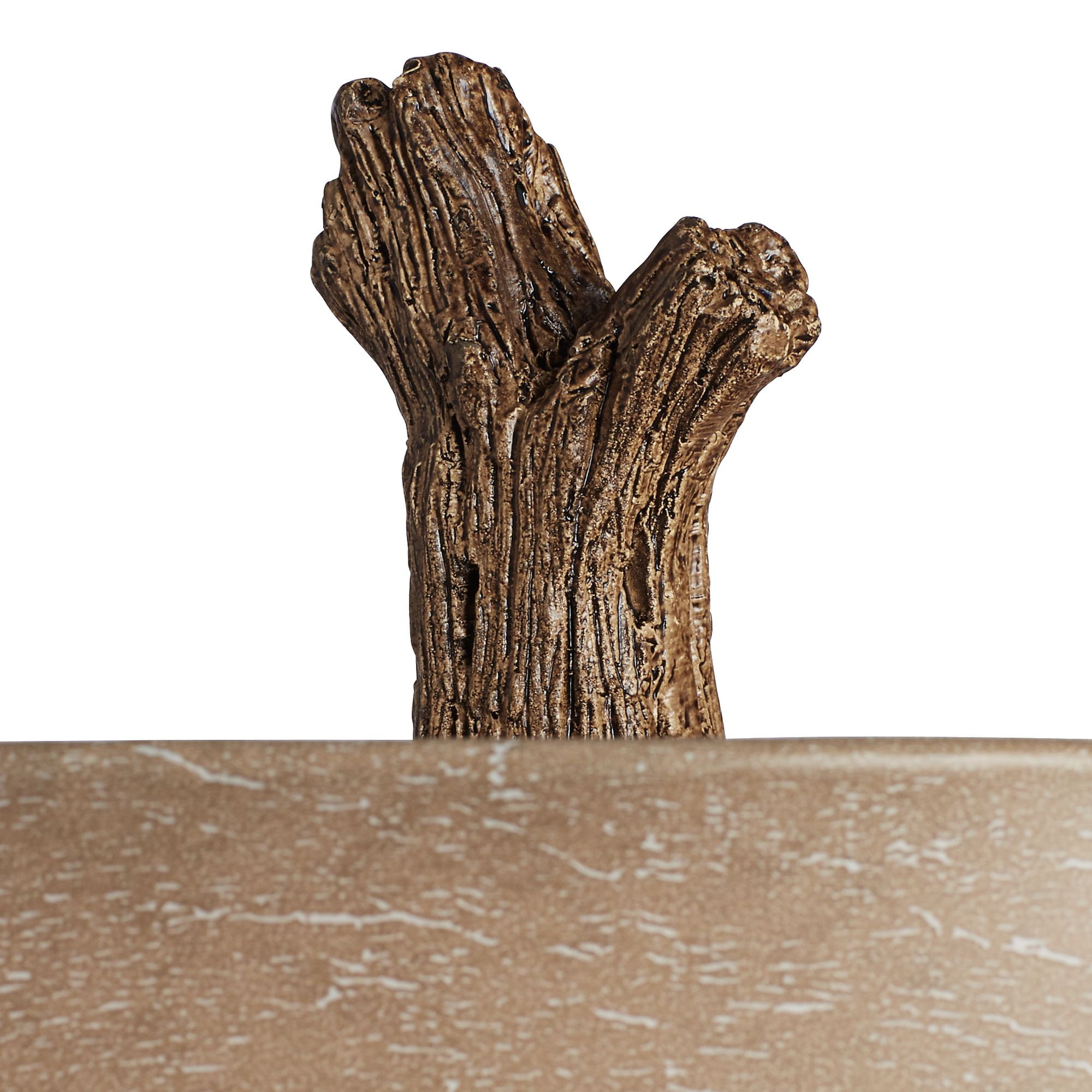 John Timberland Climbing Bears 22 1/2" High Small Rustic Style Accent Table Lamps Set of 2 USB Port Brown Wood Finish Charging