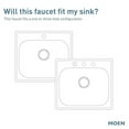 thumbnail image 5 of Moen 87912SRS Georgene Spot Resist Stainless 1-Handle Deck Mount Pull-Down Handle/Lever Commercial/Residential Kitchen Faucet (Deck Plate Included), 5 of 5