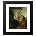 thumbnail image 2 of Abraham Van Strij 20x24 Black Modern Framed Museum Art Print Titled - The Caldron Scrubber (1808 - 1810), 2 of 5