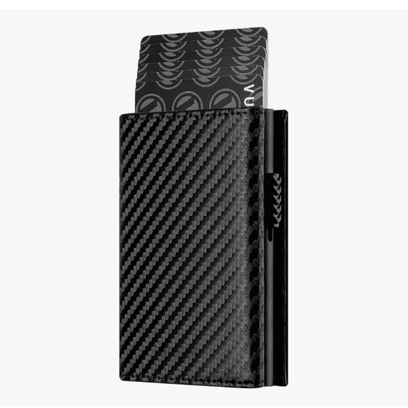 Billetera Tarjetero Xtellar De Piel Con Cartera Protección Rfid