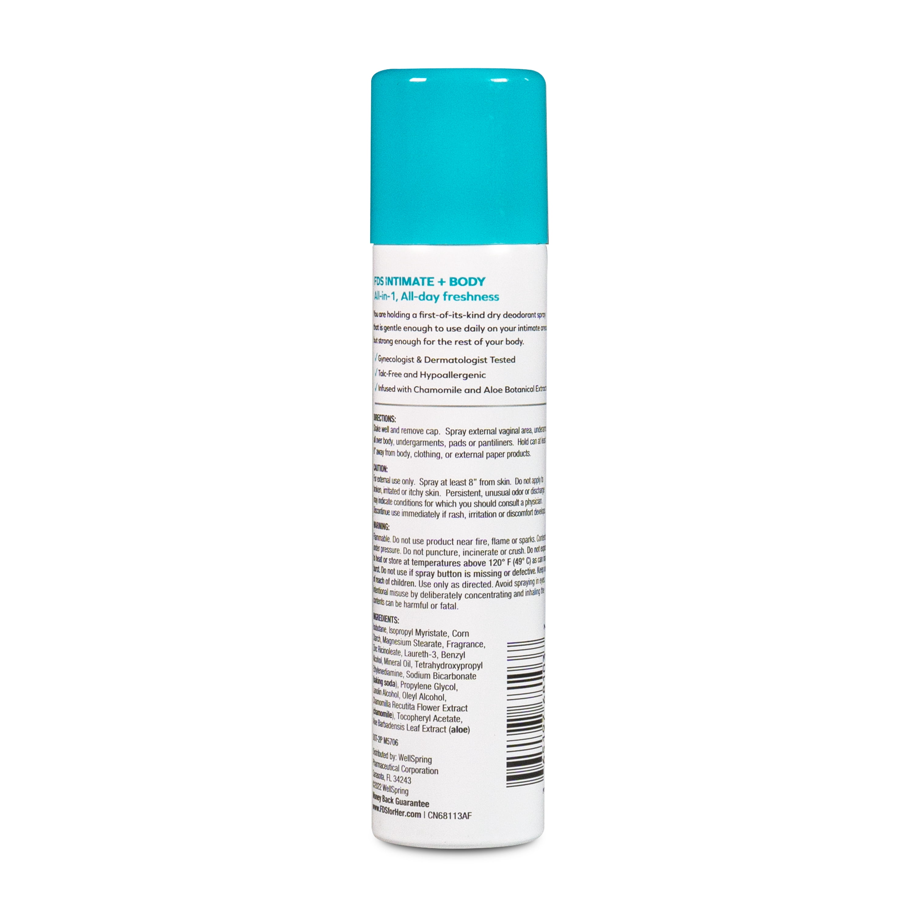 (3 pack) FDS Intimate Deodorant Spray, Shower Fresh, 2 Ounce Spray Canister