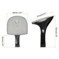 thumbnail image 2 of Uxcell 1pair Heel Repair Replacement 1.81"x2.76" High Stiletto Heel DIY for Women Shoe, Black, 2 of 5