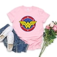 thumbnail image 1 of Wonder-Woman T-Shirt Mother's Day Gift T Shirt Feminist Shirt Girl Power Tshirt Superhero Mama Tee Wonder Mom Women Graphic TeesS Gao Jinjia LED, 1 of 2