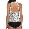 thumbnail image 3 of WREESH Bikini Imprimé Rehausseur Rembourré pour Femmes Maillot de Bain Tenue de Plage Ensemble, 3 of 4