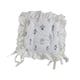 thumbnail image 4 of Cojín para silla con volantes, antideslizante, cuadrado, cómodo y suave Flor azul, 4 of 8