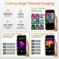 thumbnail image 2 of Blackview XPLEZORE 1 Pro AI 5G Rugged Phone, Android, 15, 20000mAh, 55W, 16GB, 512GB, Black/Orange, 2 of 7
