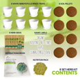 thumbnail image 3 of Kit de huerto de hierbas ZESTIGREENS con 8 hierbas culinarias y macetas, 3 of 8