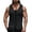 Dark Gray, variant on Antinious Men Solid Sleeveless Hooded Summer Drawstring Fitness Tank Tops