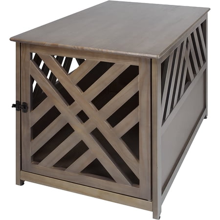Wooden Lattice Pet Crate