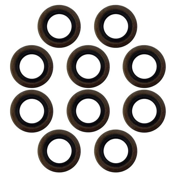 RAParts (10) Grease Seals 1.249" x 1.983" on Hub Wheel for 2000 lb Trailer Axle 12192TB