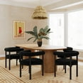 thumbnail image 7 of TOV Furniture Spara Black Boucle Dining Chair, 7 of 7
