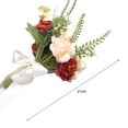 thumbnail image 6 of GROFRY Artificial Flower Exquisite Fresh-keeping Realistic Aesthetic Visual Effect Artificial Bridal Bouquet Marriage Supplies, 6 of 8