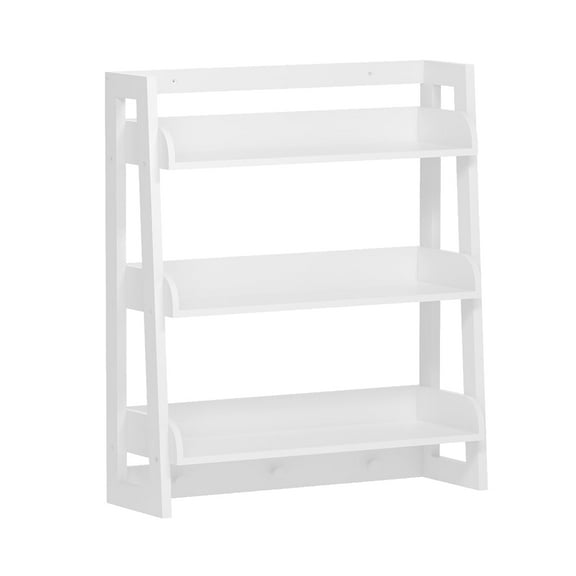 STAROUS 3 Tier Bathroom Shelf Wall Mounted with Towel Hooks, Bathroom Organizer Shelf Over The Toilet (White)