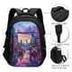 thumbnail image 3 of Easygdp Taxi Colorful Town Mochila para Laptop de Viaje con Puerto USB, Mochila para Laptop con Puerto de Carga USB para Mujeres y Hombres, 3 of 7