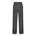 thumbnail image 5 of BJUTIR Men Sport Pants Rope Loosening Waist Solid Color Pocket Trousers Loose Sports Trousers, 5 of 6