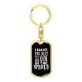 thumbnail image 4 of Best Mom in The World Flag Stainless Steel or 18k Gold Premium Swivel Dog Tag Keychain, 4 of 16