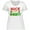 AA-White, variant on Inktastic Nice Until Proven Naughty with Holly and Gingerbread Man Women's Plus Size T-Shirt