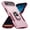 Pink, variant on Allytech for iPhone 17 Air Case, 360° Rotatable Ring Kickstand Military Grade Dropproof Anti-Shock PC and TPU Hybrid Protective Case for Apple iPhone 17 Air, Pink