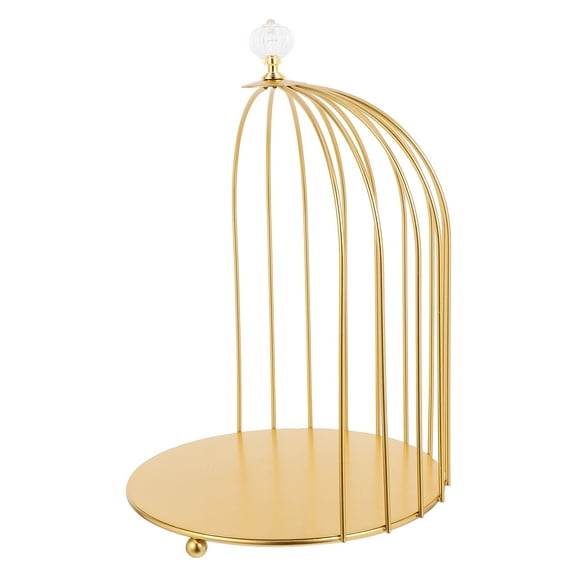 MERRYHAPY Versatile Golden Birdcage Cake Display Stand for Party Eye-Catching
