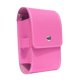 thumbnail image 5 of Estuche de golf, almacenamiento de pelotas, cuero sintético, compacto, para deportes al aire libre, regalo para golfistas. Rosa roja, 5 of 9