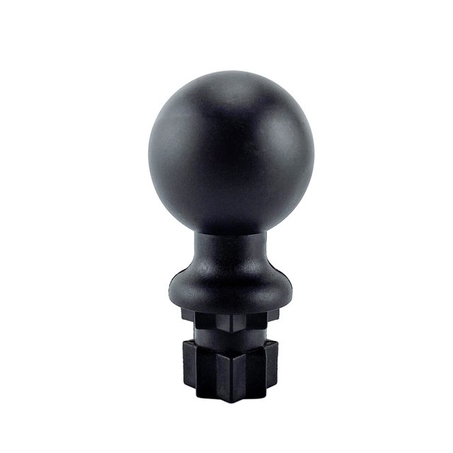Sidaley Base de montaje de bola adaptador de montaje de nailon multifuncional soporte de caña de pescar tubo Ram Kayak canoa veleros riel de Bombillas para automóviles