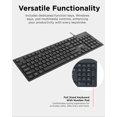 thumbnail image 3 of Teclado Lenovo 305 con Cable USB-C Tamaño Completo Delgado Negro, 3 of 5