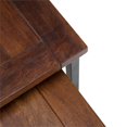thumbnail image 4 of Simpli Home Skyler 3 Piece Coffee Table in Dark Cognac Brown, 4 of 5