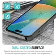 thumbnail image 4 of Purity (5 in 1) 3 Pack Screen Protector + 2 Pack Camera Lens Protector for iPhone 14 Pro Max, 4 of 6