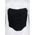 thumbnail image 3 of Bustier Sexy Sans Bretelles pour Femmes Dos Ouvert Corset Court, 3 of 6