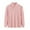 Pink, variant on Boys Girls Long Sleeve Solid Color Polo Shirt Casual Button Top For Kids School Daily Wear Soft Cotton