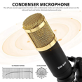 thumbnail image 2 of 2X F998 Sound Card Kit,BM-800 Microphone Kit,with Live Sound Card,Audio Mixer Condenser PC Gaming Mic, 2 of 7