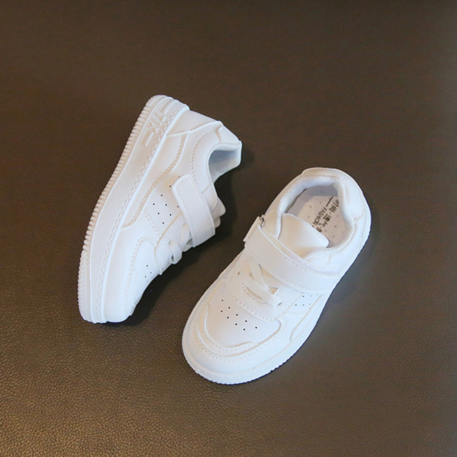 Linfrsh Kids Running Shoes Kid Sneakers Boys Sneakers Kids Running Lightweight Breathable Sport Shoes White,32