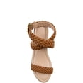 thumbnail image 5 of Comfort by Brinley Co. Womens Woven Espadrille Wedge, 5 of 7