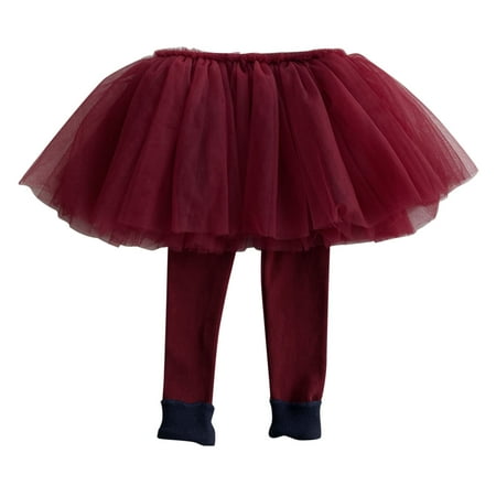 

TAIAOJING Toddler Kids Boys Girls Soild Mesh Tulle Skirt Dance Leggings Pants Fashion Clothes 3-6 Months