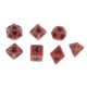 thumbnail image 1 of Juegos de dados poliédricos Juego De Dados De Acrílico Poliédrico De 7 Piezas Juego De Mesa Juegos De Fiesta Rojo Rojo Magideal Juegos de dados poliédricos, 1 of 7