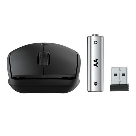 JLab - Go Charge Wireless Scroll Mouse - Black