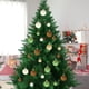 thumbnail image 5 of 44 Pcs Velvet Christmas Balls Flocked Christmas Tree Ornaments Plastic Balls Xmas Decorative Hanging Ornaments Christmas Tree Decoration, 5 of 5
