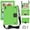 Green, variant on Dteck Case For Lenovo Smart Tab M10 10.1" TB-X605F,Shockproof Rubber Kickstand Case Durable Protective 10.1-inch Cover for Lenovo Tab M10 TB-X505X/F,Red