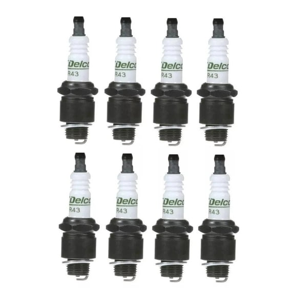 Genuine GM ACDelco Spark Plugs R43 Set Of 8